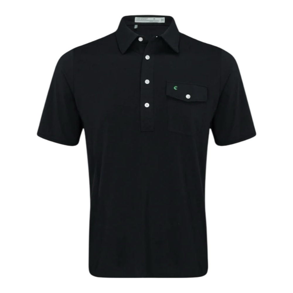 Criquet Performance Jersey Players Black Polo | XXL - Picture 2 of 14
